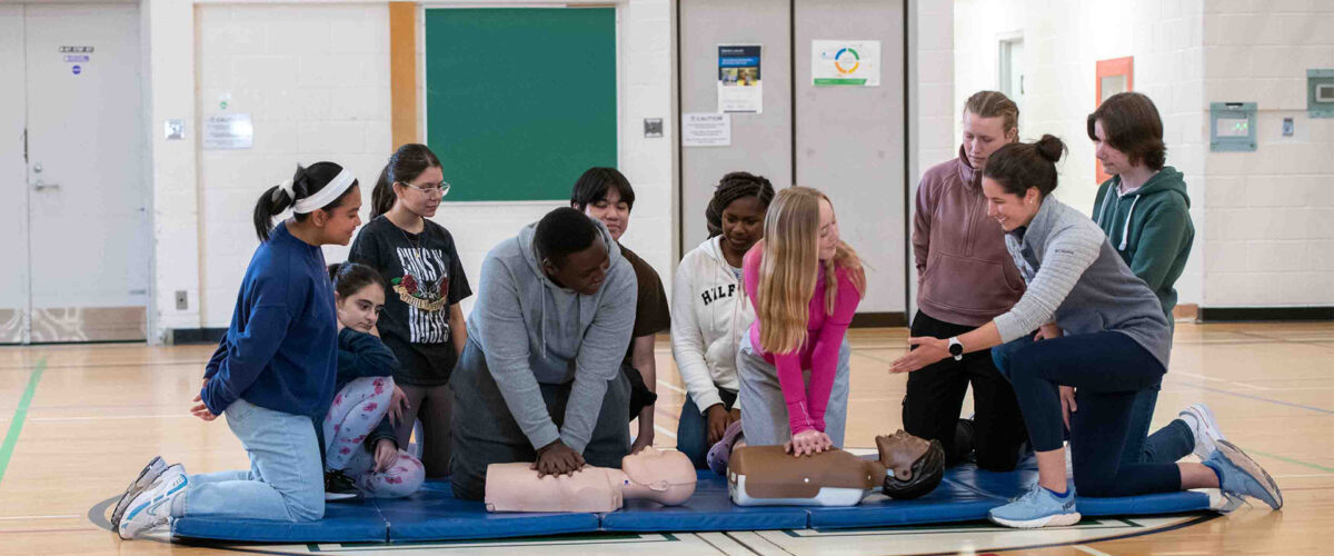 The ACT Foundation trains teachers as CPR Instructors for their students